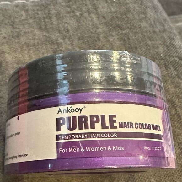 ankooy Other - Ankooy Purple Temporary Hair Color Wax For Dress Up Fun
